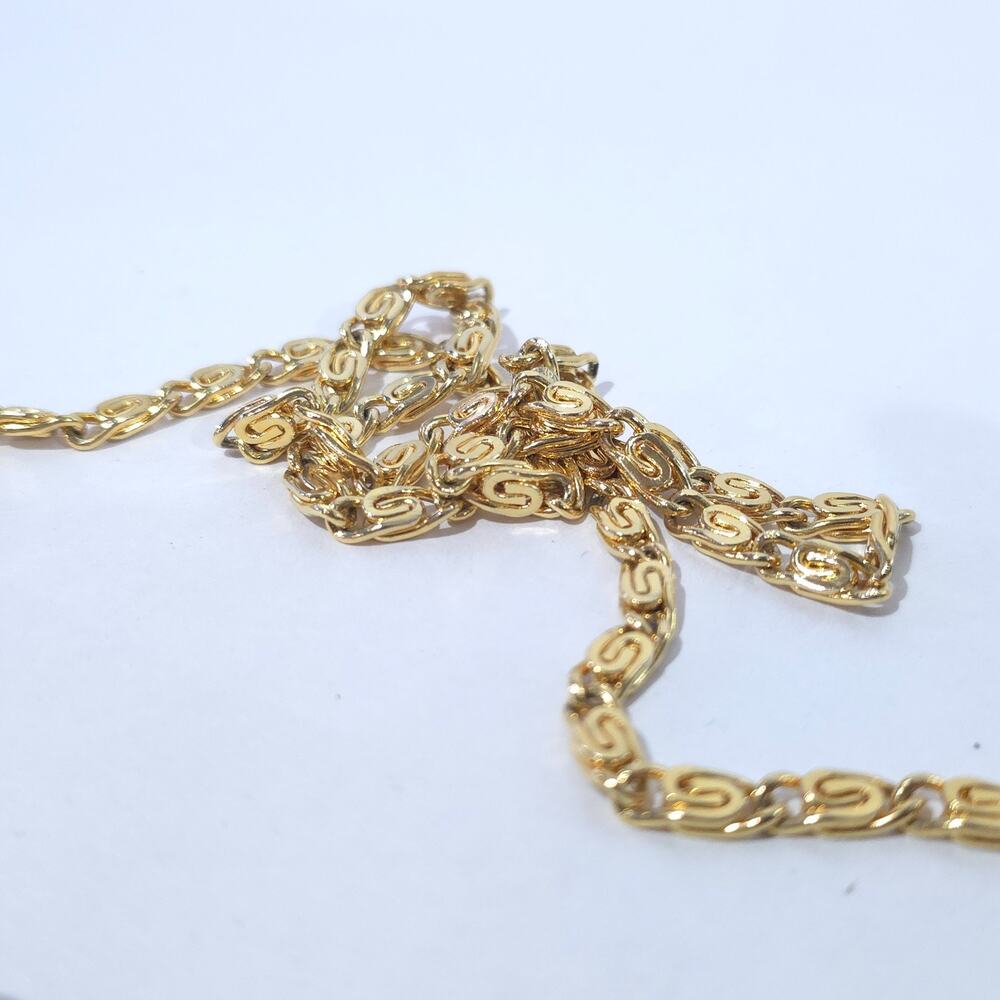 Judith Leiber Python Snakeskin Clutch Gold Frame Chain Strap VTG - Picture 4 of 13